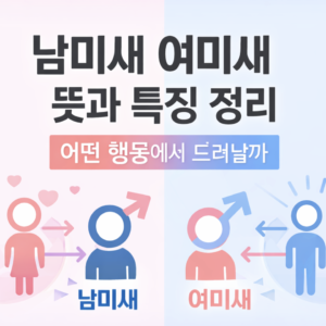 남미새 여미새 뜻
