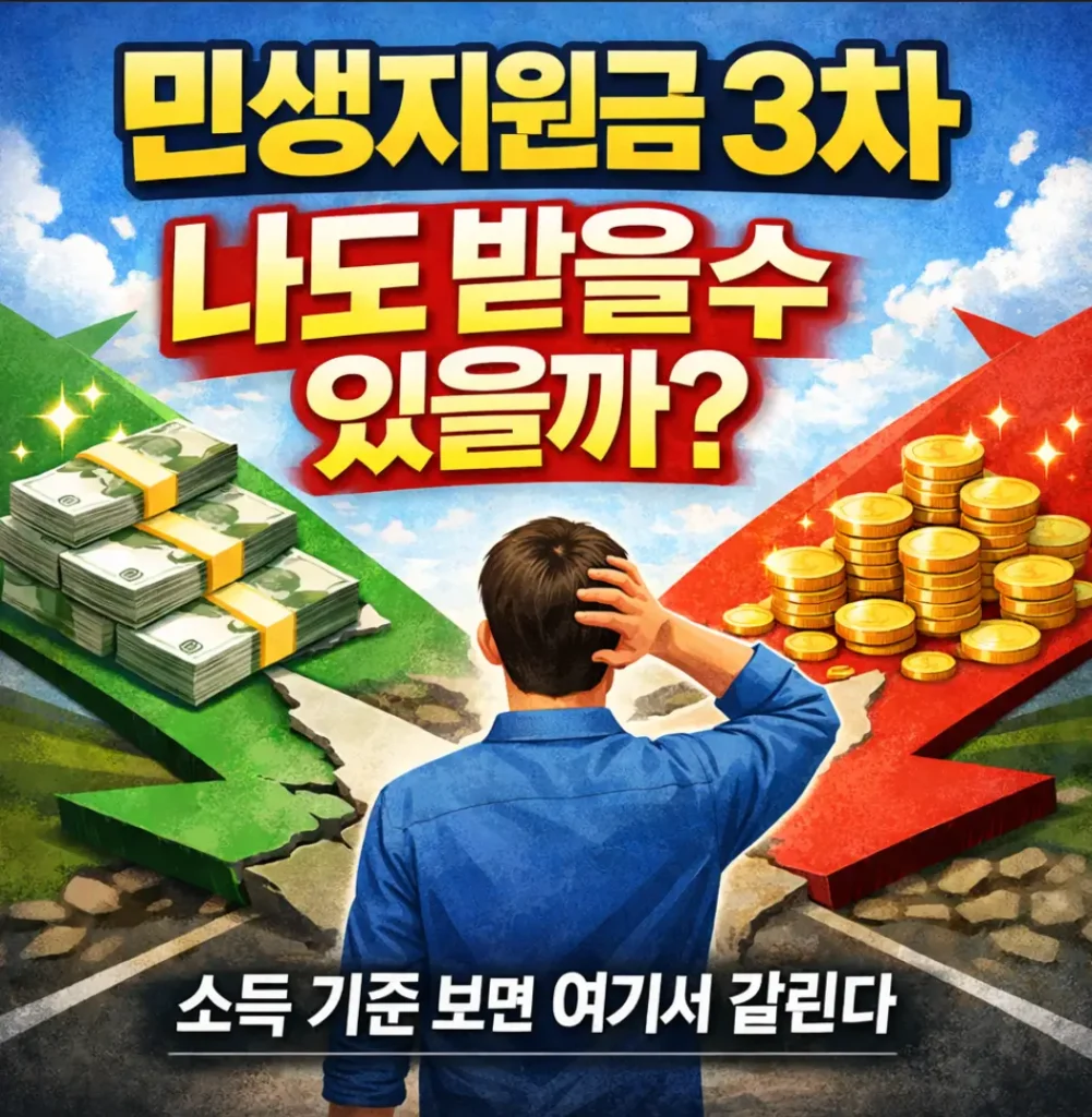 민생지원금 3차 대상