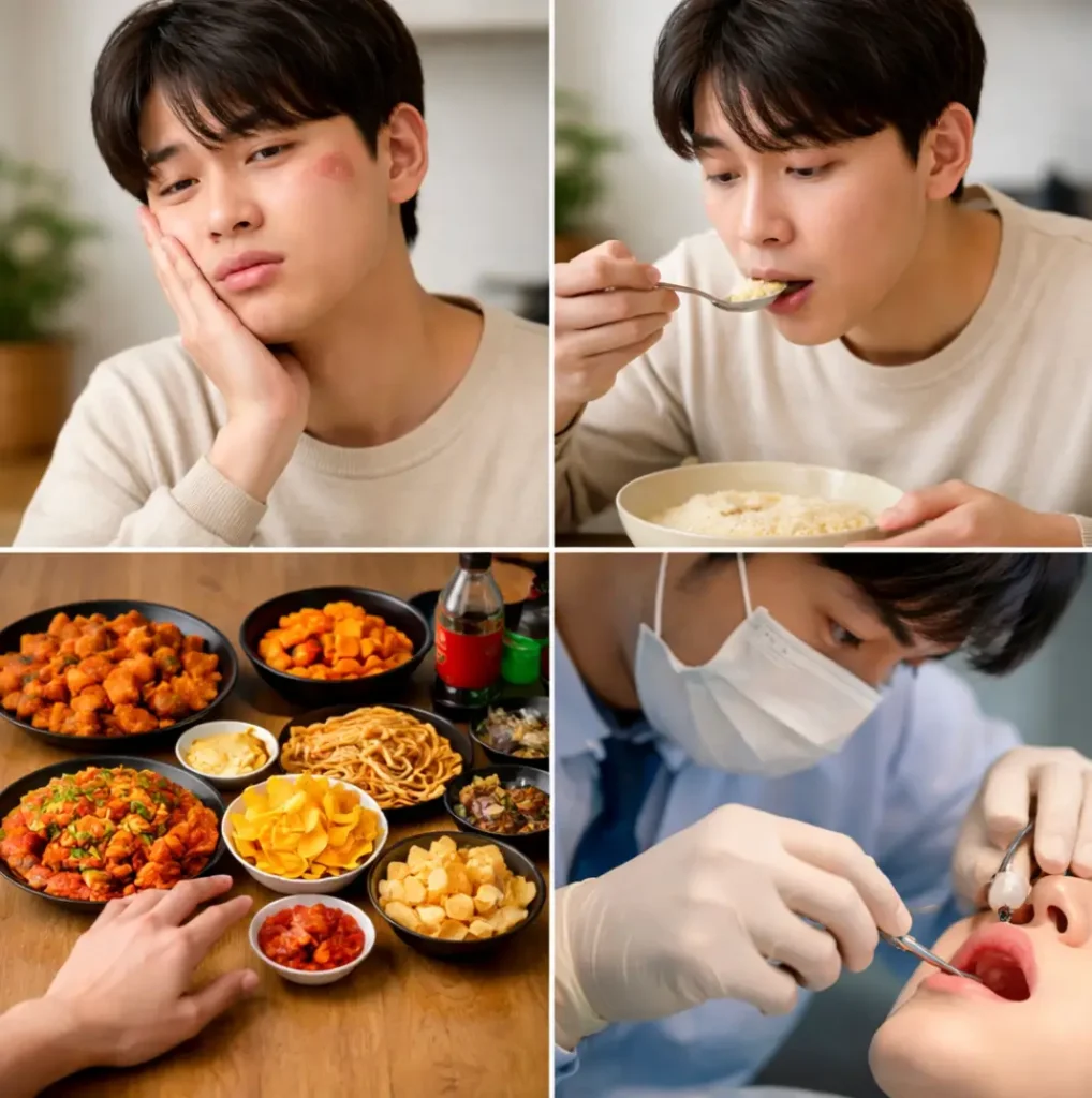 사랑니 발치 후 식사