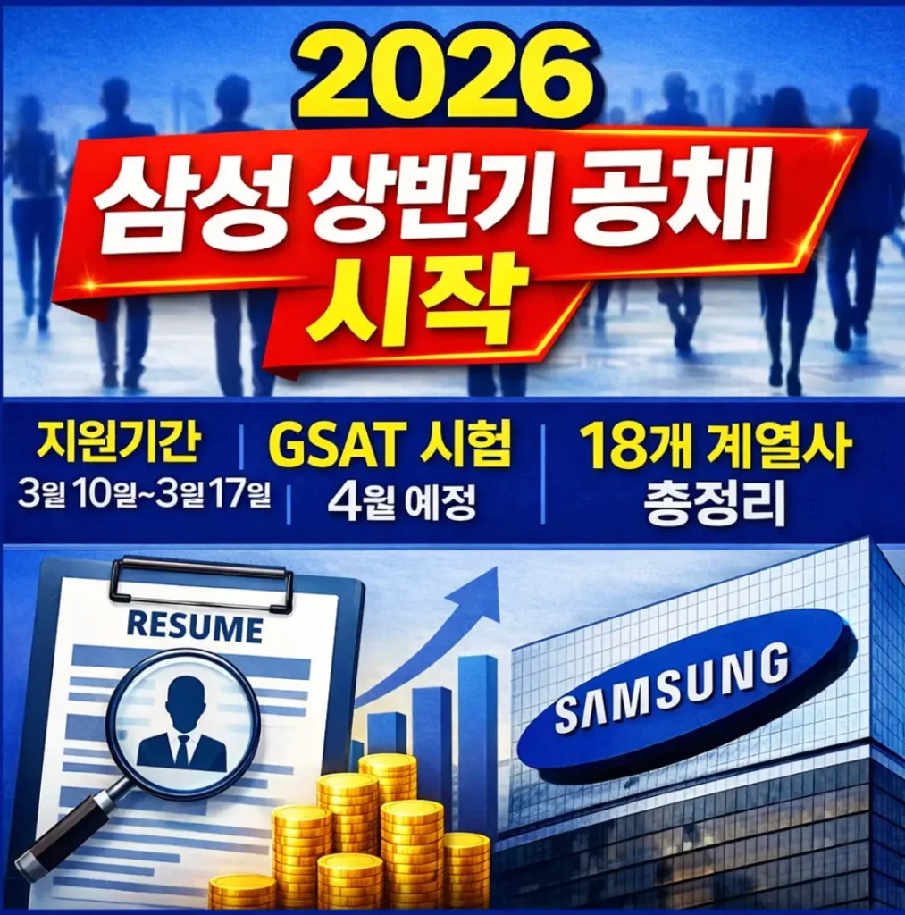 삼성 상반기 공채