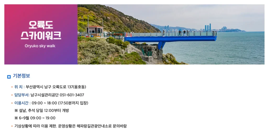 오륙도 수선화 개화시기
